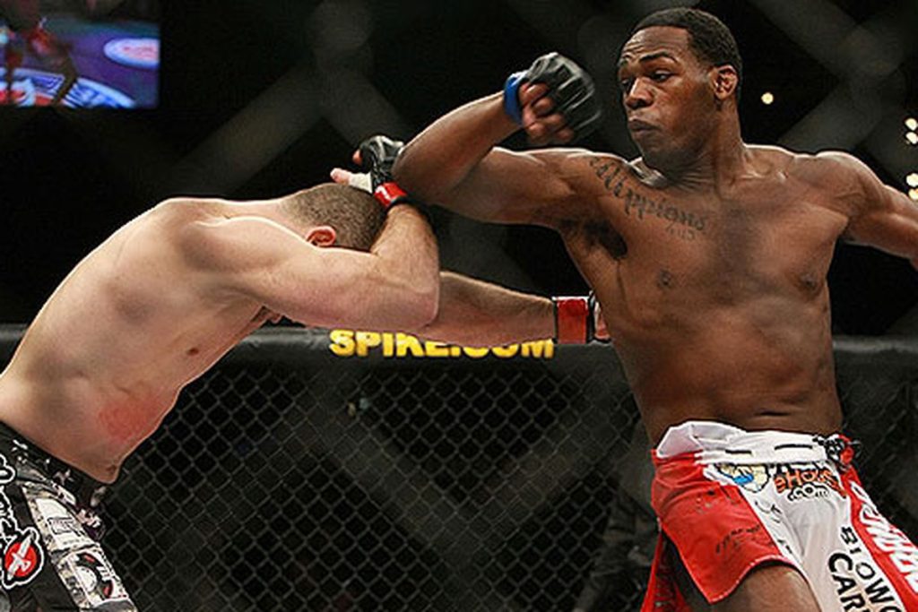 Jon Jones - spinning back elbow. UFC